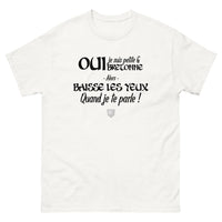 Thumbnail for Oui je suis petite et Bretonne - T-shirt blanc