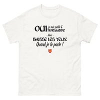 Thumbnail for Oui je suis petite et Normande - T-shirt blanc