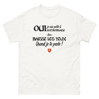 Thumbnail for Oui je suis petite et Aveyronnaise - T-shirt blanc