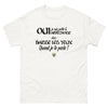 Oui je suis petite et Ardéchoise - T-shirt blanc