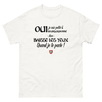 Thumbnail for Oui je suis petite et Bourguignonne - T-shirt blanc