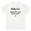 Oui je suis petite et Roumaine - T-shirt blanc
