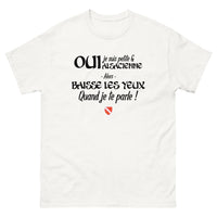 Thumbnail for Oui je suis petite et Alsacienne - T-shirt blanc