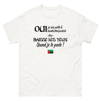Thumbnail for Oui je suis petite et Martiniquaise - T-shirt blanc