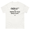 Oui je suis petite et Corse - T-shirt blanc