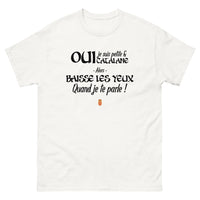 Thumbnail for Oui je suis petite et Catalane - T-shirt blanc
