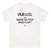 Oui je suis petite et Catalane - T-shirt blanc