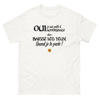 Thumbnail for Oui je suis petite et Auvergnate - T-shirt blanc