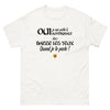 Oui je suis petite et Auvergnate - T-shirt blanc