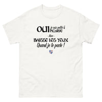 Thumbnail for Oui je suis petite et Picarde - T-shirt blanc