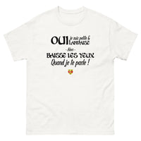 Thumbnail for Oui je suis petite et Landaise - T-shirt blanc