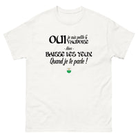 Thumbnail for Oui je suis petite et Vaudoise - T-shirt blanc