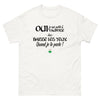 Oui je suis petite et Vaudoise - T-shirt blanc