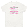 T-shirt Princesse et Franc-Comtoise - Certaines filles rêvent de devenir princesses, d'autres rêvent d'être franc-comtoises - T-shirt blanc