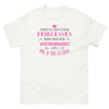 T-shirt Princesse et Aveyronnaise - Certaines filles rêvent de devenir princesses, d'autres rêvent d'être aveyronnaises - T-shirt blanc