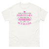 T-shirt Princesse et Suissesse - Certaines filles rêvent de devenir princesses, d'autres rêvent d'être suissesses - T-shirt blanc