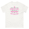 T-shirt Princesse et Brésilienne - Certaines filles rêvent de devenir princesses, d'autres rêvent d'être brésiliennes - T-shirt blanc