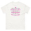 T-shirt Princesse et Berrichonne - Certaines filles rêvent de devenir princesses, d'autres rêvent d'être berrichonnes - T-shirt blanc
