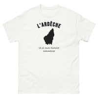 Thumbnail for T-shirt L'Ardèche, là où mon histoire commence - T-shirt blanc