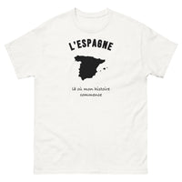 Thumbnail for T-shirt L'Espagne, là où mon histoire commence - T-shirt blanc