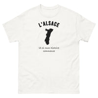 Thumbnail for T-shirt L'Alsace, là où mon histoire commence - T-shirt blanc