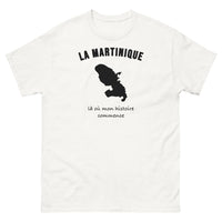 Thumbnail for T-shirt La Martinique, là où mon histoire commence - T-shirt blanc