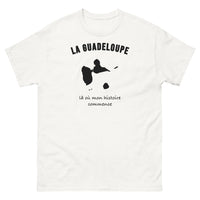 Thumbnail for T-shirt La Guadeloupe, là où mon histoire commence - T-shirt blanc