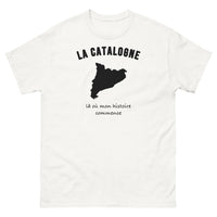 Thumbnail for T-shirt La Catalogne, là où mon histoire commence - T-shirt blanc