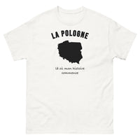 Thumbnail for T-shirt La Pologne, là où mon histoire commence - T-shirt blanc