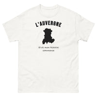 Thumbnail for T-shirt L'Auvergne, là où mon histoire commence - T-shirt blanc