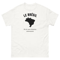 Thumbnail for T-shirt Le Brésil, là où mon histoire commence - T-shirt blanc