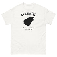Thumbnail for T-shirt La Corrèze, là où mon histoire commence - T-shirt blanc