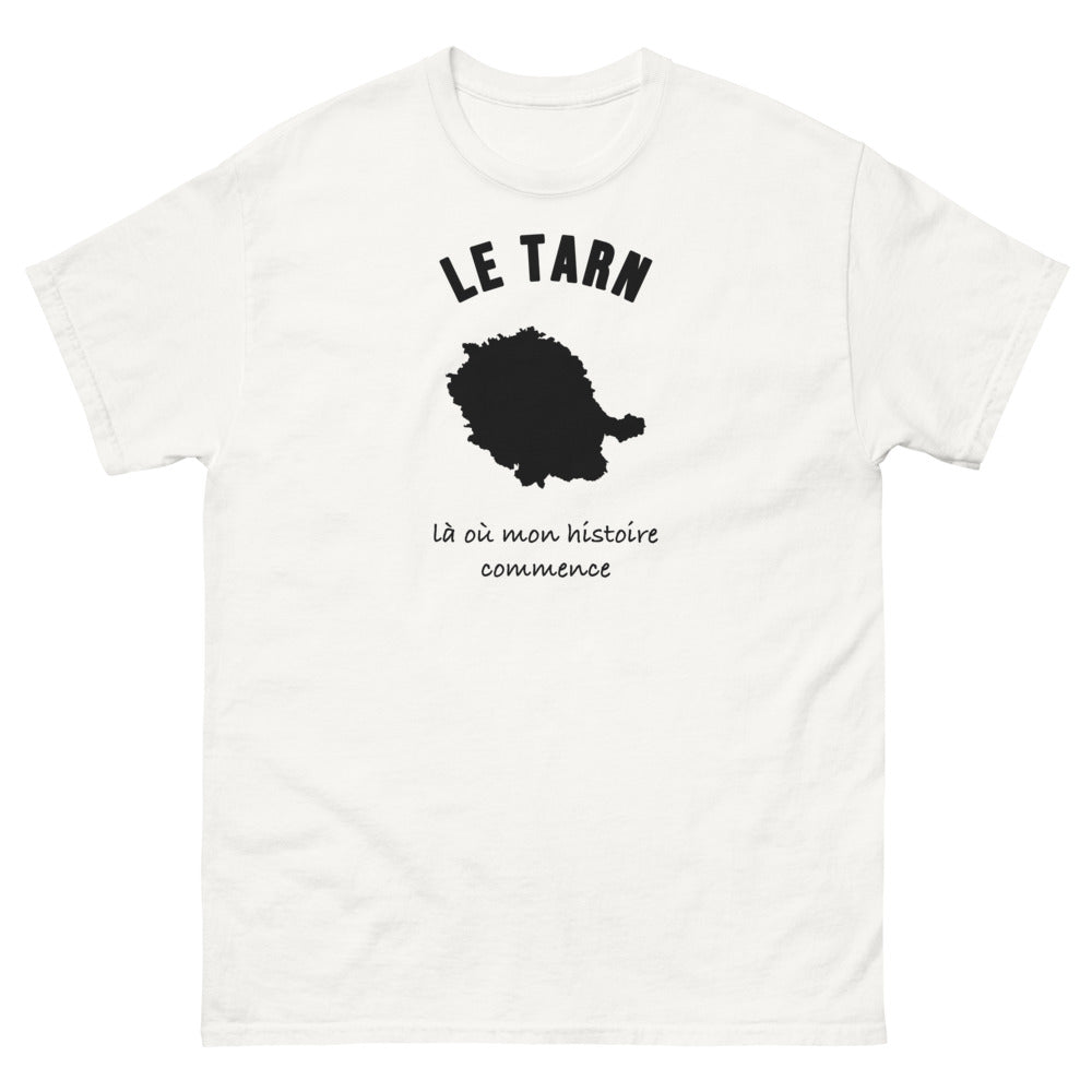 T-shirt Le Tarn, là où mon histoire commence - T-shirt blanc