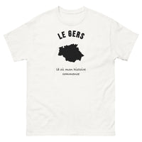 Thumbnail for T-shirt Le Gers, là où mon histoire commence - T-shirt blanc