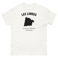 Thumbnail for T-shirt Les Landes, là où mon histoire commence - T-shirt blanc