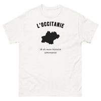 Thumbnail for T-shirt L'Occitanie, là où mon histoire commence - T-shirt blanc