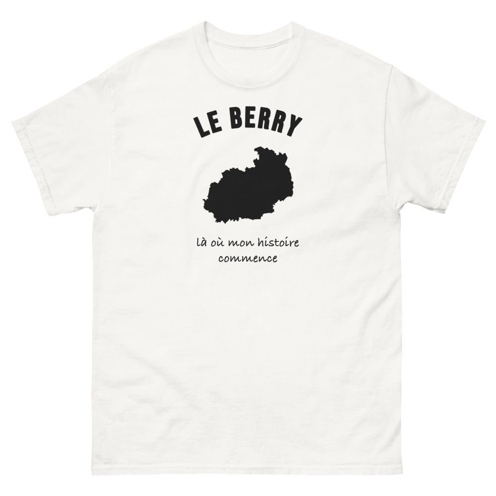 T-shirt Le Berry, là où mon histoire commence - T-shirt blanc
