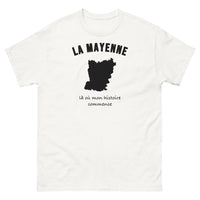 Thumbnail for T-shirt La Mayenne, là où mon histoire commence - T-shirt blanc