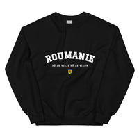 Thumbnail for OÙ JE VIS, D'OÙ JE VIENS Roumain - Sweat noir