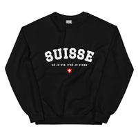 Thumbnail for OÙ JE VIS, D'OÙ JE VIENS Suisse - Sweat noir