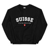 OÙ JE VIS, D'OÙ JE VIENS Suisse - Sweat noir
