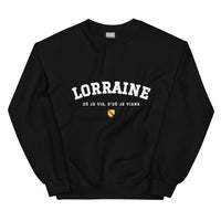 Thumbnail for OÙ JE VIS, D'OÙ JE VIENS Lorrain - Sweat noir