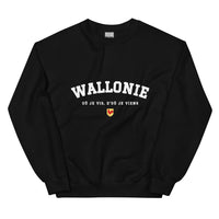 Thumbnail for OÙ JE VIS, D'OÙ JE VIENS Wallon - Sweat noir