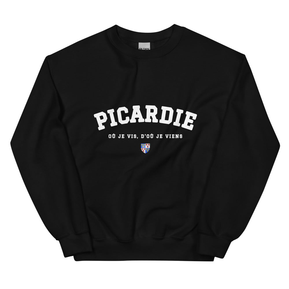 OÙ JE VIS, D'OÙ JE VIENS Picard - Sweat noir