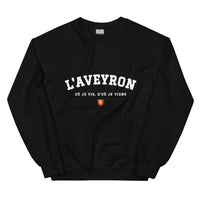 Thumbnail for L'Aveyron - Où je vis, d'où je viens - Sweat noir