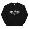 L'Ardèche - Où je vis, d'où je viens - Sweat noir