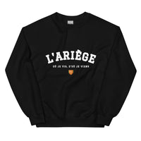 Thumbnail for L'Ariège - Où je vis, d'où je viens - Sweat noir