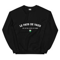 Thumbnail for Le Pays de Vaud - Où je vis, d'où je viens - Sweat noir