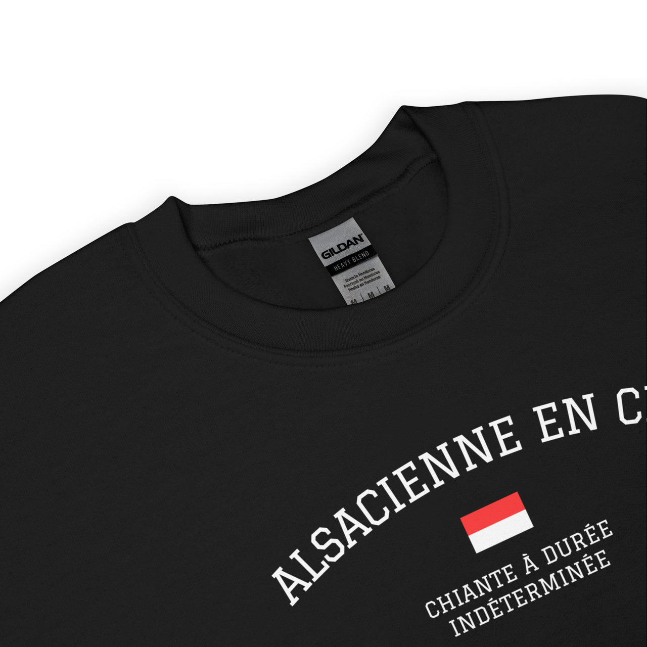 Sweat Alsace rouge - CDI chiante à durée indéterminée
