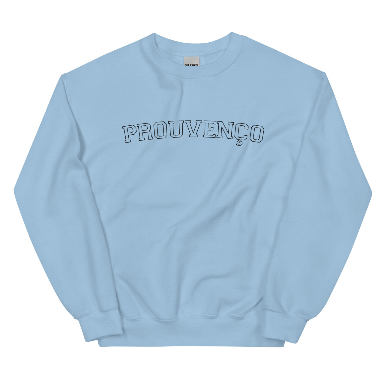 Sweat Provence gris sport dos - Design vintage Prouvenço